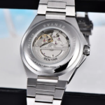 ⁦Montre Homme BENYAR 5219 Automatique – Cadran Noir, Acier, 50 m⁩ - الصورة ⁦7⁩