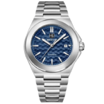 ⁦Montre Homme BENYAR 5219 Automatique – Cadran Bleu, Acier, 50 m⁩ - الصورة ⁦2⁩