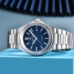 ⁦Montre Homme BENYAR 5219 Automatique – Cadran Bleu, Acier, 50 m⁩ - الصورة ⁦4⁩