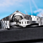 ⁦Montre Homme BENYAR 5219 Automatique – Cadran Bleu, Acier, 50 m⁩ - الصورة ⁦6⁩