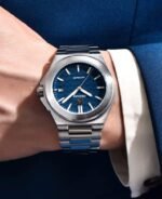 ⁦Montre Homme BENYAR 5219 Automatique – Cadran Bleu, Acier, 50 m⁩ - الصورة ⁦5⁩