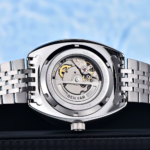 ⁦Montre Homme BENYAR 5211 Automatique – Cadran Bleu Sarcelle, Acier, 50 m⁩ - الصورة ⁦9⁩