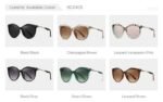 ⁦Lunettes de Soleil Polarisées Femme BARCUR BC2405 – Papillon, Verres Verts Dégradés⁩ - الصورة ⁦2⁩
