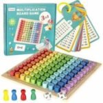Table de multiplication Montessori en bois