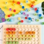 ⁦Table de multiplication Montessori en bois⁩ - الصورة ⁦5⁩