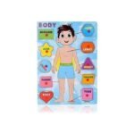 ⁦Puzzle en bois – Les parties du visage⁩ - الصورة ⁦3⁩