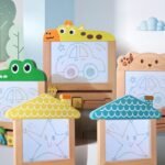⁦Tableau à dessin en bois – Girafe⁩ - الصورة ⁦8⁩