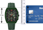 ⁦Montre Homme NAVIFORCE NF6101 Chronographe Tonneau – Vert⁩ - الصورة ⁦3⁩
