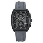 ⁦Montre Homme NAVIFORCE NF6101 Chronographe Tonneau – Bracelet Gris⁩ - الصورة ⁦4⁩