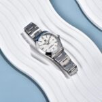⁦Montre Homme BENYAR 5208 Automatique – Cadran Blanc, Acier, 10 ATM⁩ - الصورة ⁦2⁩