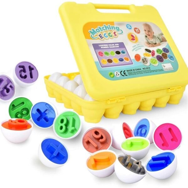 Matching Eggs – 26 œufs alphabet et couleurs