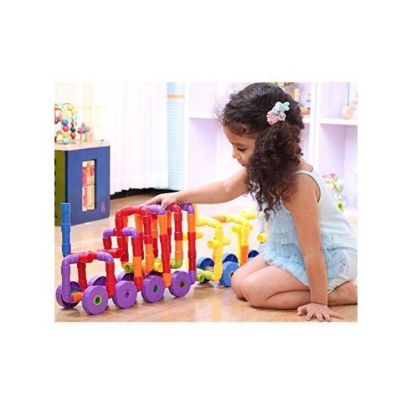 Blocs de construction en tubes – plastique