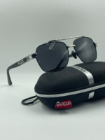 ⁦Lunettes de Soleil Polarisées Unisexe BARCUR BC8008 – Carrées Double Pont, Tout Noir⁩ - الصورة ⁦2⁩