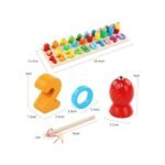 ⁦Planche éducative 3 en 1 – maths et pêche magnétique⁩ - الصورة ⁦2⁩