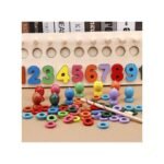 ⁦Planche éducative 3 en 1 – maths et pêche magnétique⁩ - الصورة ⁦3⁩