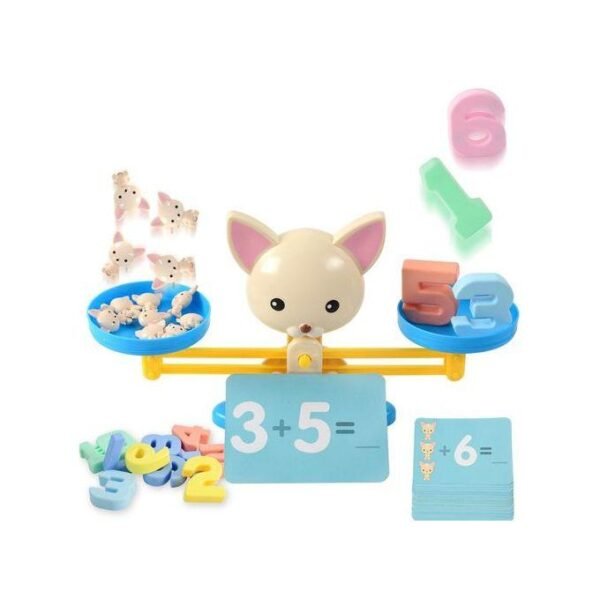 Balance mathématique – chien et singe