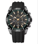 ⁦Montre Homme REWARD RD831105 Chronographe Sport – Noir, Lunette Verte⁩ - الصورة ⁦2⁩