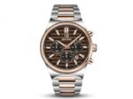 ⁦Montre Homme BENYAR 5214 Chronographe – Bicolore, Cadran Marron⁩ - الصورة ⁦2⁩
