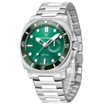 ⁦Montre Homme PAGANI DESIGN PD-1823 Style Plongée – Boîtier Coussin, Cadran et Lunette Verts⁩ - الصورة ⁦2⁩