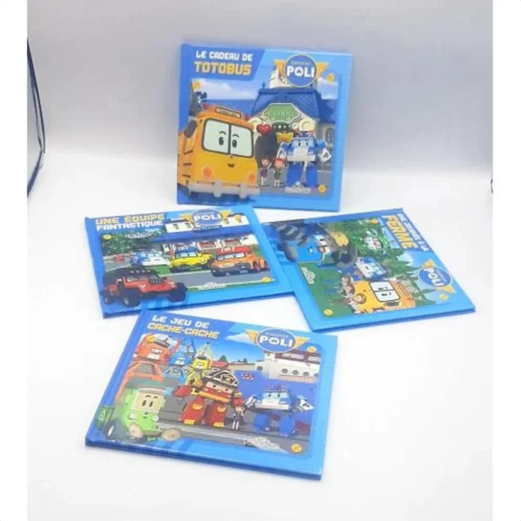 Robocar Poli – pack de 4 histoires