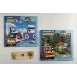 Robocar Poli – pack de 2 histoires : Le petit pirate + La chasse au trésor