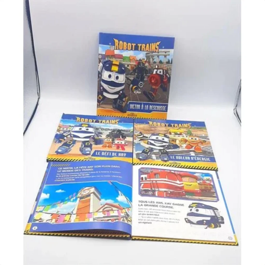 Robot Trains – pack de 4 histoires