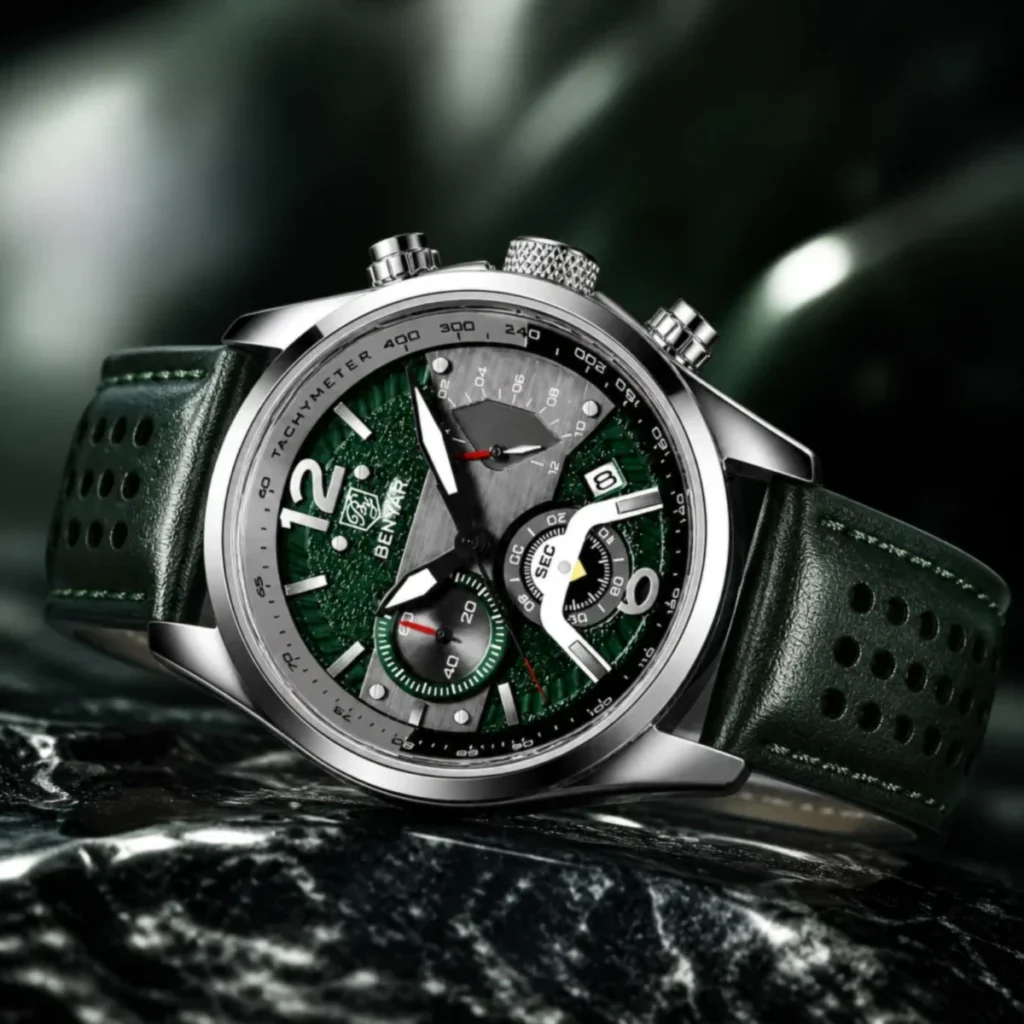 Montre Homme BENYAR 5171 Style Militaire – Vert