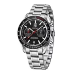 Montre Homme BENYAR 5194 Chronographe – Cadran Noir, Acier