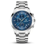 Montre Homme BENYAR 5210 Chronographe – Cadran Bleu, Acier
