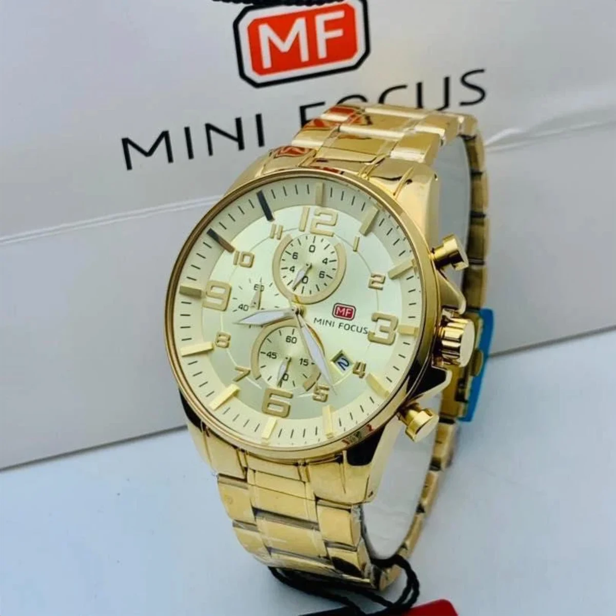 rewak-hd-7443 Montre Homme MINI FOCUS MF0218 Chronographe – Tout Doré