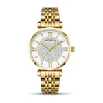 Montre Femme MINI FOCUS MF0334L – Dorée, Cadran Pavé Scintillant