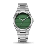 Montre Femme MINI FOCUS MF0611L – Argentée, Cadran Vert