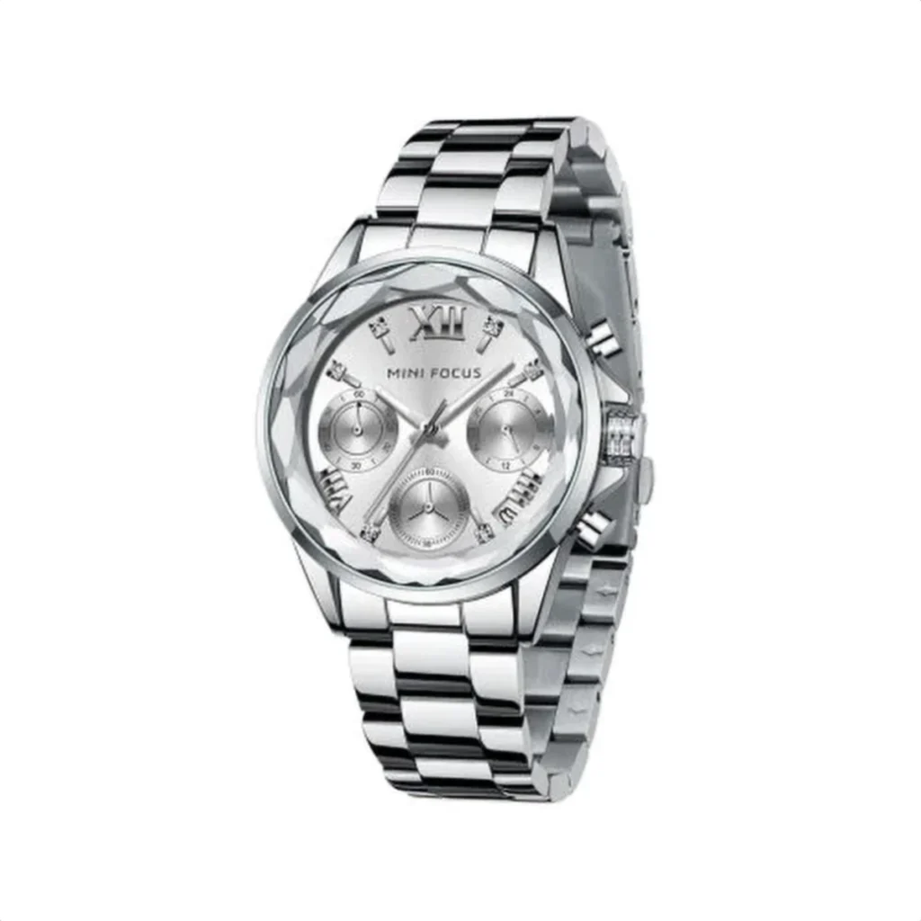 Montre Femme MINI FOCUS MF0466L Multifonction – Toute Argentée