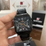 Montre Homme REWARD RD812265 Chronographe Rectangulaire – Tout Noir